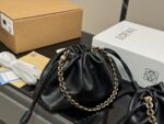 Loewe Calfskin Drawstring Shoulder Bag For Women Soft, Lightweight, Spacious Adjustable Shoulder Strap - Image 2