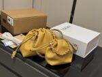 Loewe Calfskin Drawstring Shoulder Bag For Women Soft, Lightweight, Spacious Adjustable Shoulder Strap - Image 13