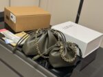 Loewe Calfskin Drawstring Shoulder Bag For Women Soft, Lightweight, Spacious Adjustable Shoulder Strap - Image 14