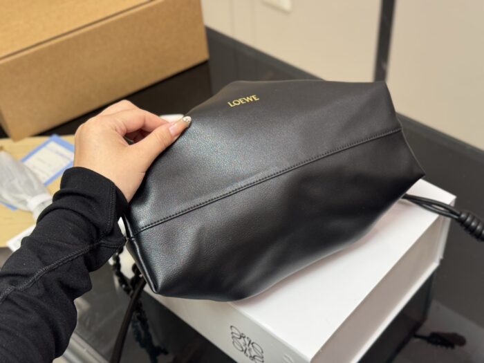 Loewe Calfskin Drawstring Shoulder Bag Soft, Lightweight, Spacious, Adjustable Shoulder Strap - Image 9