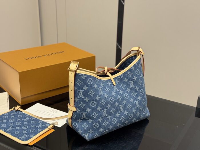 Louis Vuitton Carryall Bow With Coin Purse Included Adorable & Casual Exceptional Value - Image 8