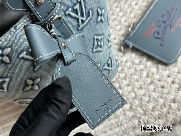 Louis Vuitton All In Bb Multi-Style Mini Bucket Bag | Versatile Carry Options | Structured Design | Photogenic Appeal - Image 9
