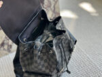 Louis Vuitton 20Ss Backpack Premium Imported Authentic Fabric Ultra-High-Definition Metal Logo Dedicated Lining Exquisite Craftsmanship - Image 9