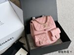 Chanel Dumas Frog Backpack Genuine Leather, Dual Pockets, Anti-Theft, Adjustable Straps