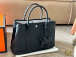 Hermès Garden Bag Togo Full-Grain Cowhide Generous Capacity Complimentary Miniature Horse And Silk Scarf - Image 4
