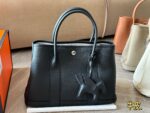 Hermès Garden Bag Togo Full-Grain Cowhide Generous Capacity Complimentary Miniature Horse And Silk Scarf - Image 13