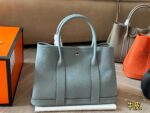 Hermès Garden Bag Togo Full-Grain Cowhide Generous Capacity Complimentary Miniature Horse And Silk Scarf - Image 16