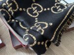 Gucci Gg Signature Cashmere Scarf With Box - Image 3