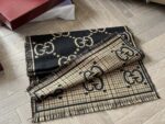 Gucci Gg Signature Cashmere Scarf With Box - Image 6