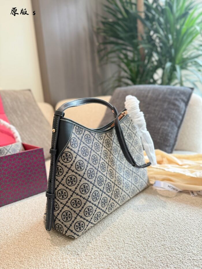 Tory Burch Messenger Bag Single-Shoulder Crossbody Zipper Closure Spacious Capacity Versatile Commuter Bag For Women - Image 2