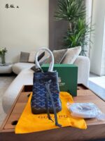 Goyard Petit Flot Mini Bucket Bag: Versatile And Practical With Its Ingenious Adjustable Shoulder Strap.