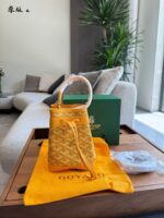 Goyard Petit Flot Mini Bucket Bag: Versatile And Practical With Its Ingenious Adjustable Shoulder Strap. - Image 4