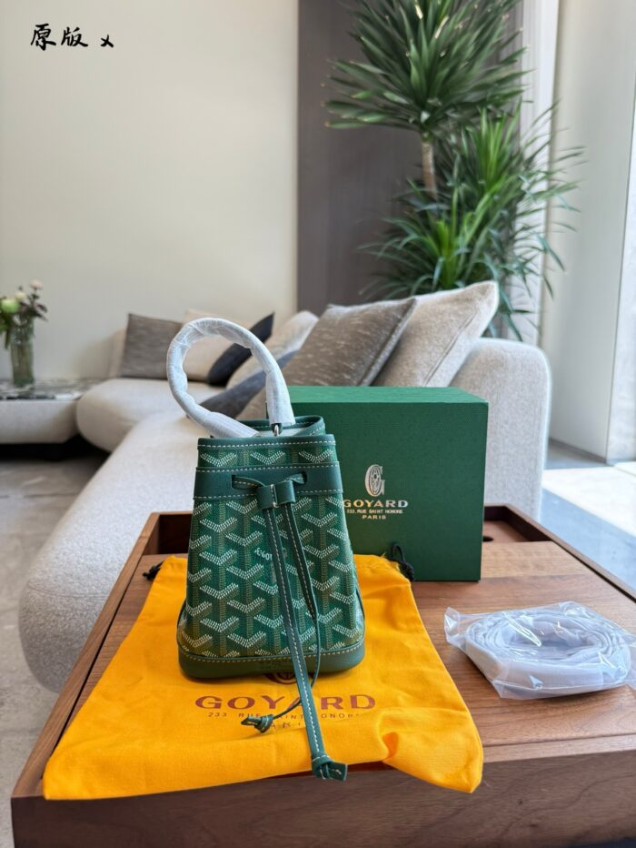 Goyard Petit Flot Mini Bucket Bag: Versatile And Practical With Its Ingenious Adjustable Shoulder Strap. - Image 7