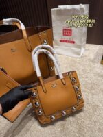 Valentino Nellcote Tote Suede With Spherical Studs And Cut-Out Detailing Handheld Or Shoulder-Carried Includes Detachable Carry Pouch - Image 11