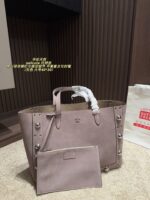 Valentino Nellcote Tote Suede With Spherical Studs And Cut-Out Detailing Handheld Or Shoulder-Carried Includes Detachable Carry Pouch - Image 35