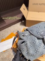 Louis Vuitton Odyssee Denim Shoulder Bag Effortlessly Chic, Laid-Back Sophistication Shoulder, Crossbody Or Handheld - Image 9