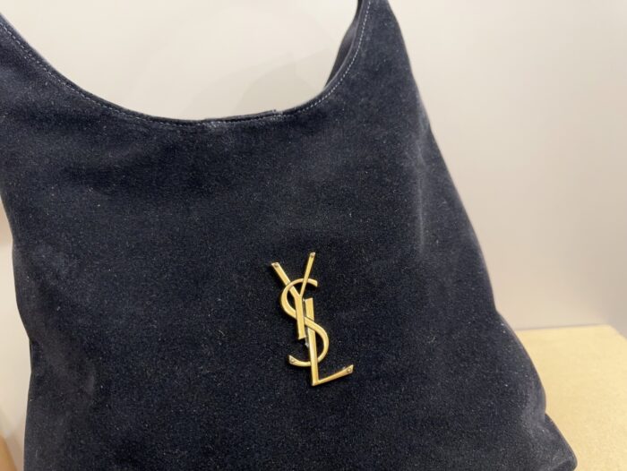 Yves Saint Laurent Hobo Suede Underarm Bag Effortlessly Chic And Spacious Includes Phone Pouch Seasonally Versatile - Image 9