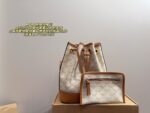 Mcm Drawstring Bucket Bag Structured, Minimalist, Vintage-Chic Effortlessly Sophisticated For Everyday Styling - Image 11