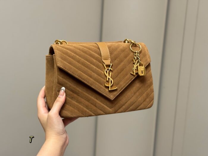 Yves Saint Laurent Classic Messenger Bag Retro Charm With Effortless Styling The Ultimate Viral It Bag - Image 9