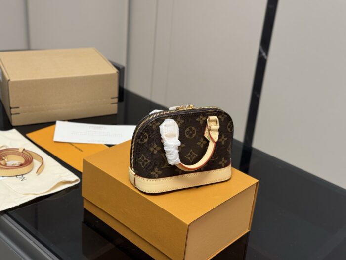 Louis Vuitton Alma Shell Bag Classic, Versatile And Understated Handbag - Image 7
