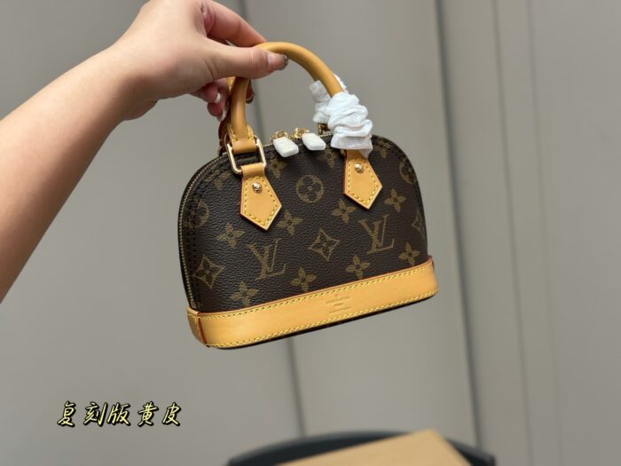 Louis Vuitton Alma Shell Bag Classic, Versatile And Understated Handbag - Image 9