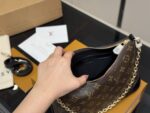 Louis Vuitton Vintage Horn Bag Classic Vintage Single-Shoulder Crossbody Original Hardware With Yellow Leather Versatile And Stylish - Image 4