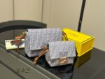 Fendi Vintage Monogram Gold Buckle Bag (Scarf Edition)