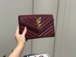 Yves Saint Laurent Woc Envelope Bag Cowhide Leather Can Be Worn Crossbody Or Underarm Wear-Resistant And Durable - Image 9