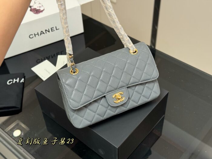 Chanel Cf Series Top-Grade Genuine Caviar Quilted Bag Essential For All Seasons - Image 5