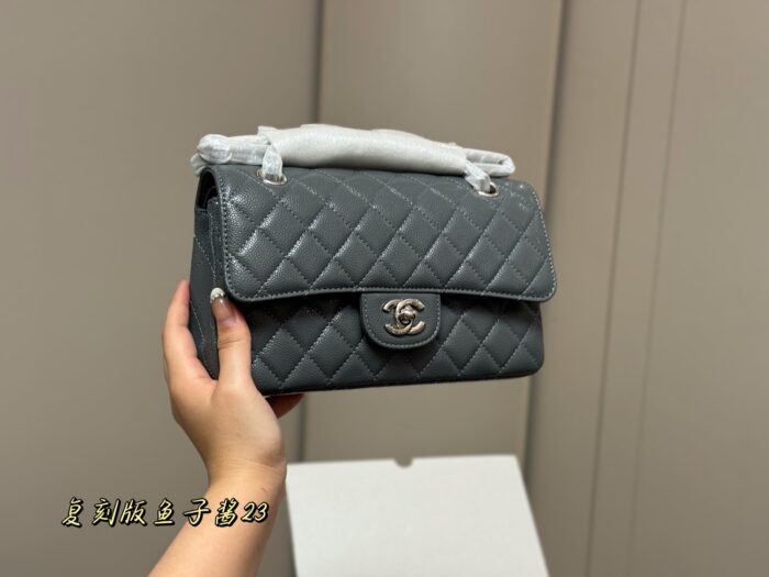 Chanel Cf Series Top-Grade Genuine Caviar Quilted Bag Essential For All Seasons - Image 9