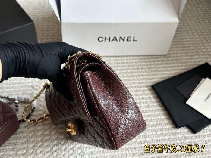Chanel Cf Series Caviar Calfskin Upgraded Edition Complete With Full Packaging - Image 5