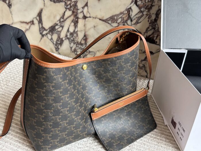 Celine New Drawstring Tote Bag Spacious Yet Stylish - Image 1