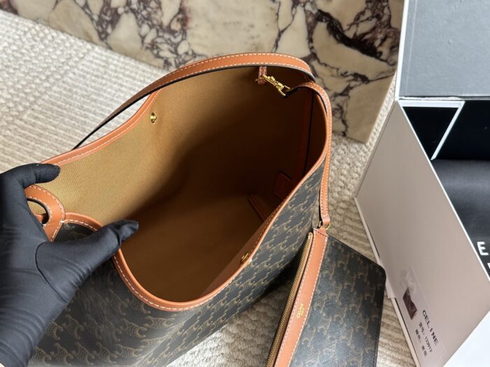 Celine New Drawstring Tote Bag Spacious Yet Stylish - Image 9