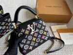 Louis Vuitton Capucines Lady Bag  Gold-Tone Hardware, Monogrammed Large Logo, Extra-Wide Shoulder Strap, Handheld Or Shoulder-Carried. - Image 5