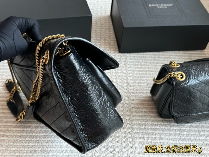 Yves Saint Laurent Niki Haute Couture Edition Imported Cowhide Soft And Supple Texture Women'S Handbag - Image 3
