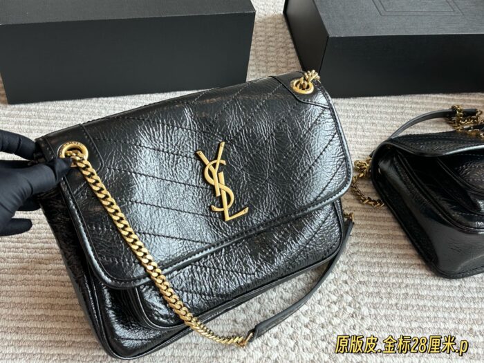Yves Saint Laurent Niki Haute Couture Edition Imported Cowhide Soft And Supple Texture Women'S Handbag - Image 4