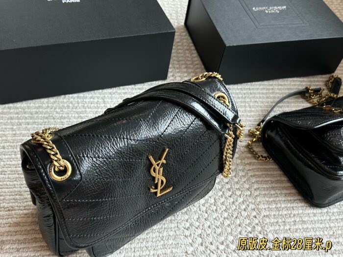 Yves Saint Laurent Niki Haute Couture Edition Imported Cowhide Soft And Supple Texture Women'S Handbag - Image 6