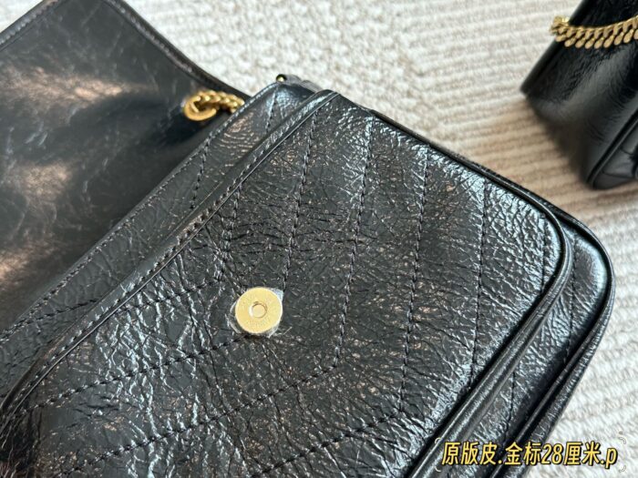Yves Saint Laurent Niki Haute Couture Edition Imported Cowhide Soft And Supple Texture Women'S Handbag - Image 7