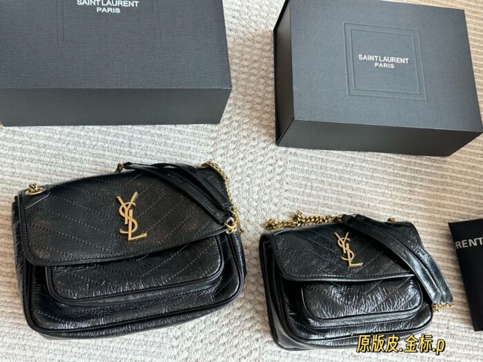 Yves Saint Laurent Niki Haute Couture Edition Imported Cowhide Soft And Supple Texture Women'S Handbag - Image 12