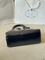Prada Sound Bags Underarm Bag | Silver Hardware, Distressed Leather, Generous Capacity - Image 7