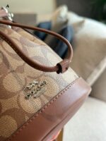 Coach Snowflake Mini Bucket Bag With Adjustable Crossbody Strap Modification - Image 9