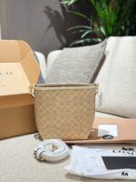 Coach Newcity Bucket Bag Dual-Strap Versatility Light Tea-Coloured New Shade Lightweight And Practical - Image 6