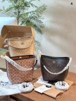 Coach Newcity Bucket Bag Dual-Strap Versatility Light Tea-Coloured New Shade Lightweight And Practical - Image 10