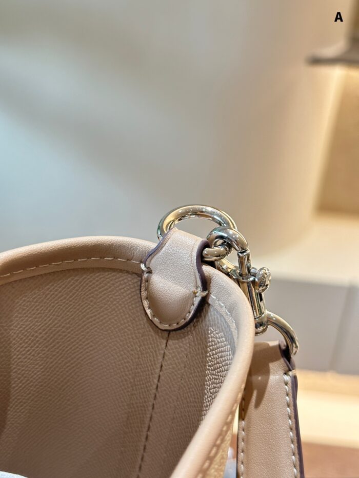 Coach Newcity Bucket Bag Dual-Strap Versatility Light Tea-Coloured New Shade Lightweight And Practical - Image 14