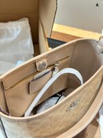 Coach Newcity Bucket Bag Dual-Strap Versatility Light Tea-Coloured New Shade Lightweight And Practical - Image 15