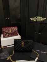 Yves Saint Laurent Kate Patent Leather Envelope Bag Stylish, Versatile And Elevates Your Aura