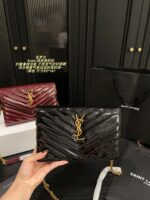 Yves Saint Laurent Kate Patent Leather Envelope Bag Stylish, Versatile And Elevates Your Aura - Image 4
