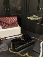 Yves Saint Laurent Kate Patent Leather Envelope Bag Stylish, Versatile And Elevates Your Aura - Image 8