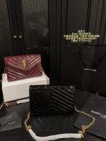 Yves Saint Laurent Kate Patent Leather Envelope Bag Stylish, Versatile And Elevates Your Aura - Image 9