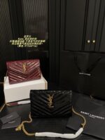 Yves Saint Laurent Kate Patent Leather Envelope Bag Stylish, Versatile And Elevates Your Aura - Image 11